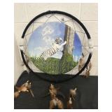White Tiger Dreamcatcher 23in