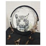 White Tiger Dreamcatcher 24in
