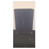Black clothes hamper