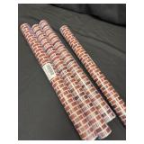 4 new  rolls of brick wrapping paper 28.5 ft.ï¿½