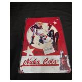 12ï¿½x8ï¿½ metal Nuka cola sign