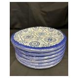 New six pack of eight paper plates