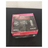 New box of 18 gauge quarter inch galvanized