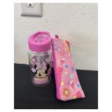 New Mickey Mouse water bottle with pencil case