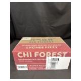New case of chai for sparkling water beverage