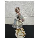 8ï¿½ Antique german porcelain figurine