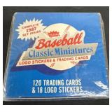 MLB package of classic miniature trading cards