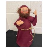 15ï¿½ vintage 1997 Annalee plush monk soft