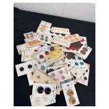 Group of vintage buttons