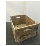 Vintage Syms fruit ranch Wood Box Crate 20x12x15