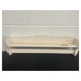 29in Wooden Decorative Shelf