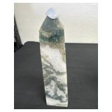 5.5ï¿½ crystal tower green moss agate