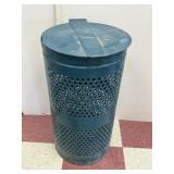23x12.5in Metal Trash can