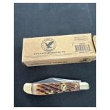 New eagle edge 2 inch bone handle pocket knife