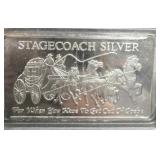 Stagecoach.999 Silver bar