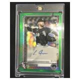 2025 Caleb Freeman Baseball Topps Chrome Auto