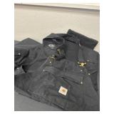 Carhartt sz M short loose fit overalls insulated
