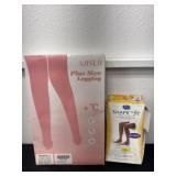 Plus size leggings 3X4 XL with shaped to fit