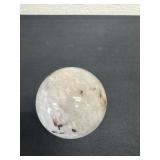2ï¿½polished Tourmalated Quartz Sphere