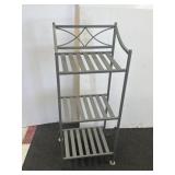 3ftx14.5x11 3 Tier Metal Shelf