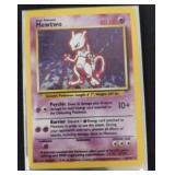 1995 mewtwo basic Pokemon card 10/102