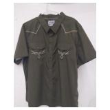 Outlander 2XL western style button-up shirt very