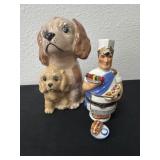 Collectible 5.25 inch Greek chef hinged box with