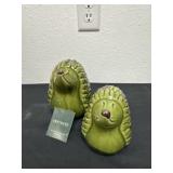 6ï¿½ and 5ï¿½ ceramic hedgehogs