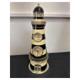 15ï¿½ a Vintage Lighthouse Clock with Music Box and