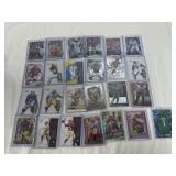 Group of NFL Sleeved Cards, See Pics