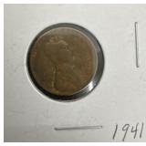 1941 Lincoln Wheat Cent