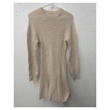 Tips Size Small Apricot Sweater Dress