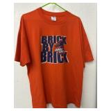 Brick By Brick Boise State Football size XL Shirt