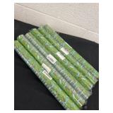 6 new rolls of mine craft wrapping paper