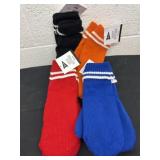 4 new adult mittens