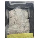 24 bag silver color jumper ring small