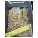 24 bags of gold colored jump rings