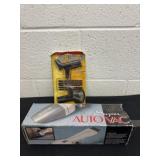 Auto vac and tire repair kit