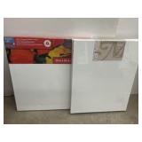 Group of new art canvases 16 x 20 and 20 by 20