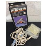 Hot melt glue gun with other glue gun and glue