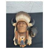 10ï¿½ Native American figurine