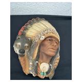 9in Native American figurine