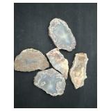 5 gemstone slabs