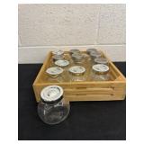 11ï¿½ x12ï¿½ crate with 4ï¿½ jars