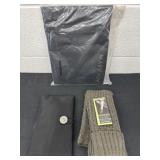 Mary Kay bags with leg warmers