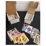 Hockey and baseball cards