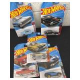 5 new hot wheels