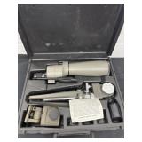 a vintage Bushnell Sentry  spotting scope in case