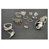 Group of multi size rings