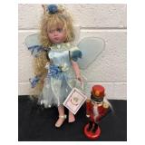 7 inch Nutcracker with 14 inch Kinnex doll with